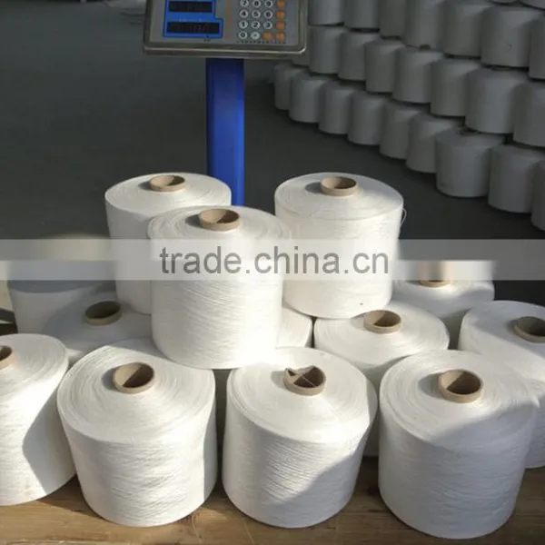 100 % Polyester Spun Yarn 30/1 Undyed photo-2