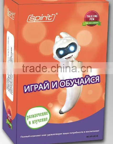 2014 Hot Selling Spirit Russian Magic Talking pen learning & education XR-2RUS