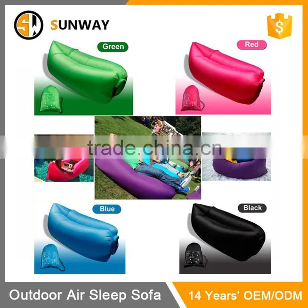 2016 Latest Design Lazy Hangout Inflatable Air Sleeping Bag/Sofa/Couch Bed photo-4