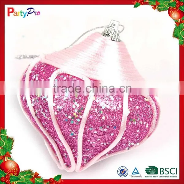 Partypro 2015 New Designs Various Shape Colorful Big Plastic Christmas Ball photo-3