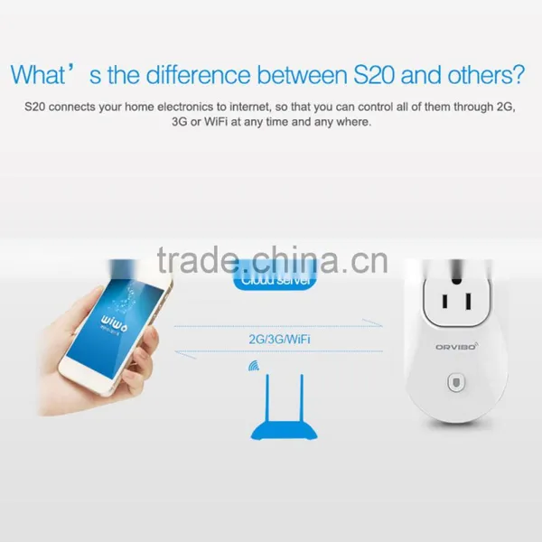 ORVIBO S20 Wireless APP IOS Android Power Plug Switch Remote Control Smart WIFI Socket photo-3