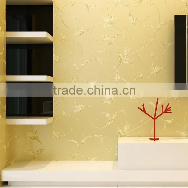 New Products for 2016 Paper Wallpaper Gold Leaf Wallpaper photo-3