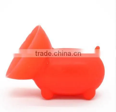 Cute Animal Shape Silicone Phone Sucker/pig Phone Holder photo-4