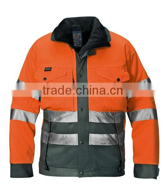 Work Wear Reflective Cloth Savety Uniform Fireman Cloth