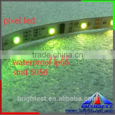 Factory Direct Led Strip WS2801 Waterproof IP65,Digital Led Strip 5050 DC12 photo-4