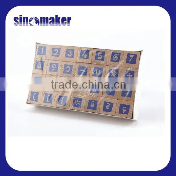 Mini Wooden Toy Stamp Diary Toy Wooden Stamp With Animal Patterns photo-4