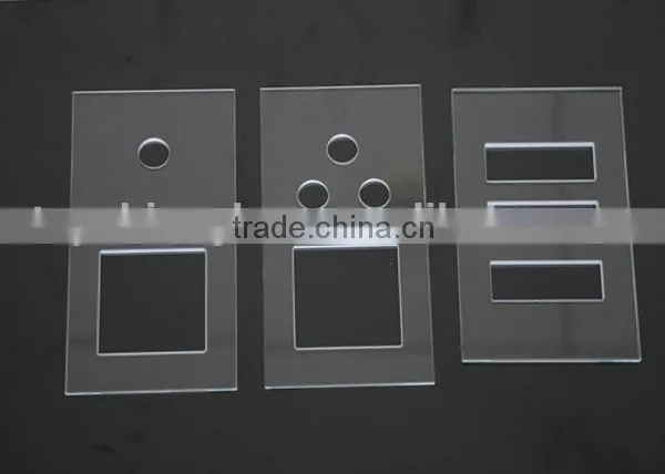 Tempered Glass Touch Panel Dimmer Light Switch With AS/NZS2208:1996, BS6206, EN12150 Certificate photo-3