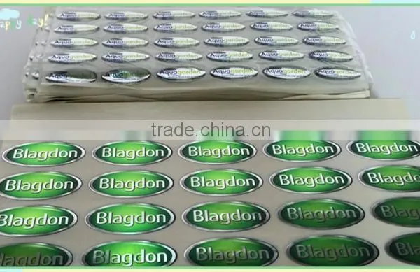 2016 New Product Colorful Printing Epoxy Label Made in China photo-2