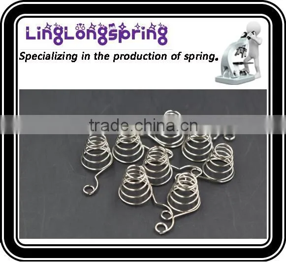 Nickel Plated Precision Battery Springs photo-2