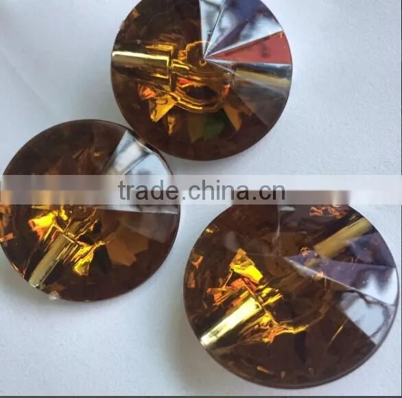 High Quality Acrylic Sofa Buttons , 28mm Acrylic Sofa Buttons , Decorative Crystal Acrylic Sofa Buttons photo-4