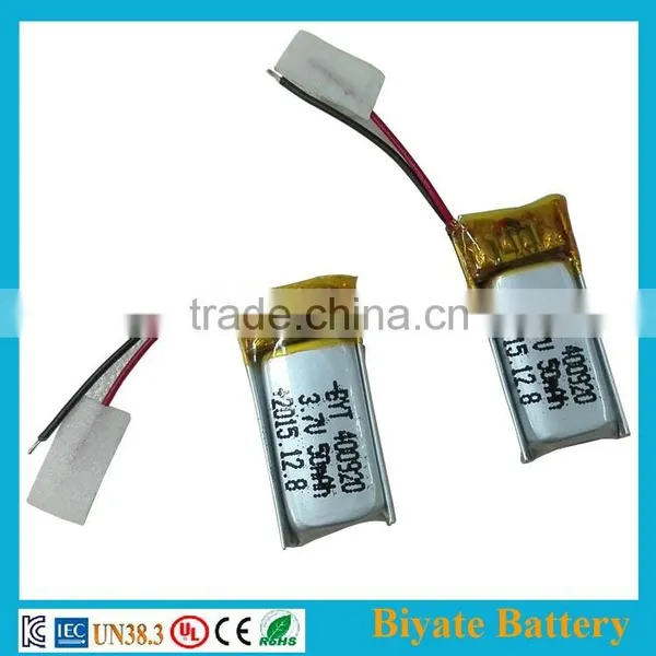 Square 303030 Rechargeable Battery 3.7v 250ma Cell to Wireless Meter Reading photo-5