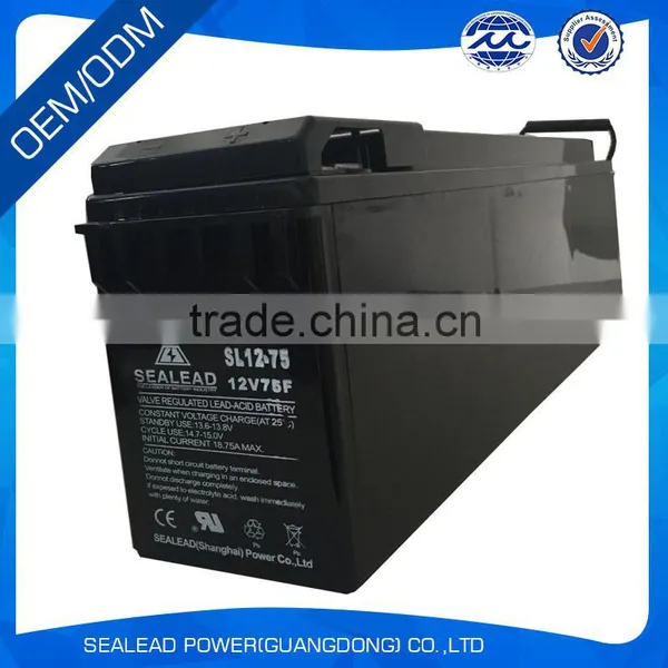 Best Quality 12v 75AH Front Terminal Battery UPS photo-4