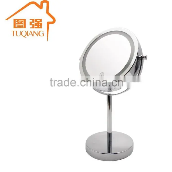 Two Sides Round LED Glass Shaving Mirror photo-5
