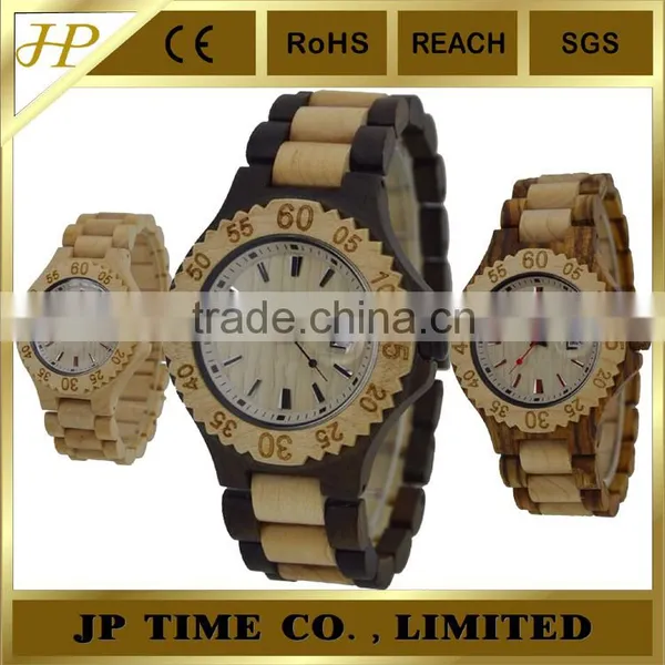 5 Years Natural Wooden Made Luxury Unisex Wooden Watch Analog Quartz photo-3