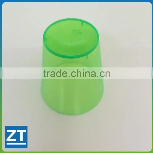Polychrome Disposable Plastic Green Shot Glass 2-oz