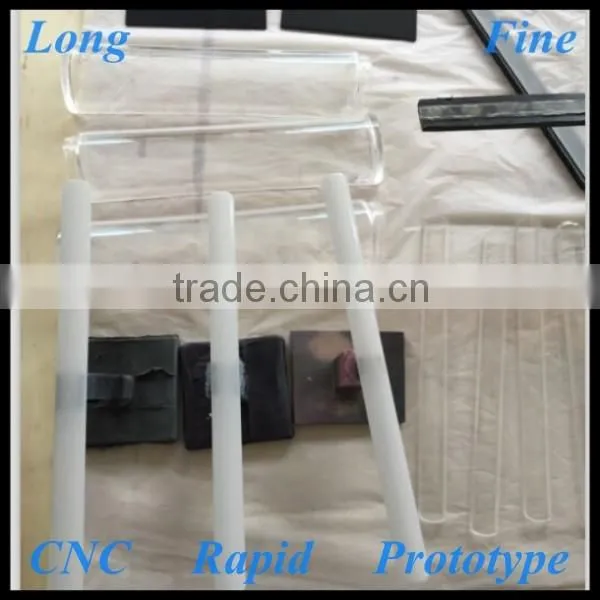 CNC Machine Service Parts Machined in Plastic and Aluminum by Drawing photo-2