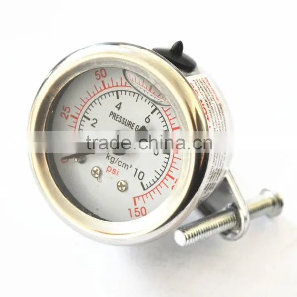 High Quality Air Pressure Gauge Glycerin Filled High Pressure Gauge photo-2