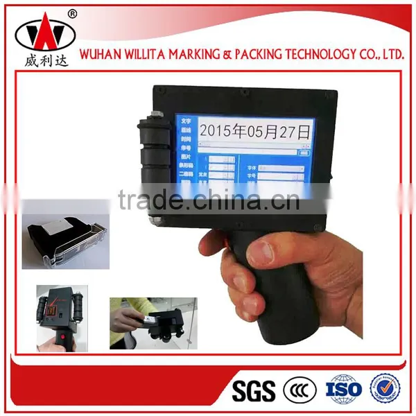 Egg Carton Box Handheld Inkjet Printer Small Portable Expiration Date Coder photo-5