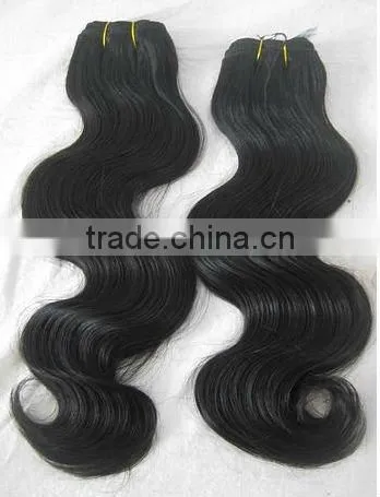 unprocessed brazilian body wave hair extension