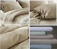 Top Selling Comfortable Stone Washed Pure Linen Bedding Set