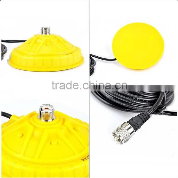 KINNOTA BMW58 5m SO239 YELLOW Magnetic ANTENNA BASE For Car Mobile Radio,KINNOTA BMW58 photo-4