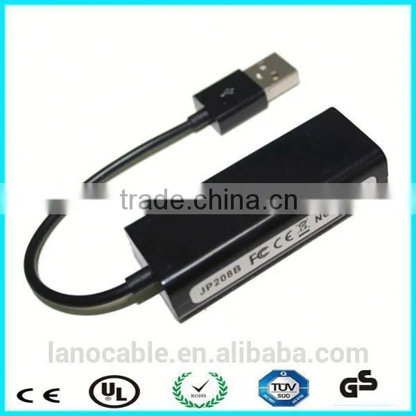 20cm Driver Free 10/100Mbps AX88772B 5pin to Rj45 Lan Adapter photo-4