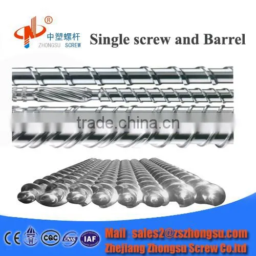 Silicon Rubber Extruder Screw and Barrel/Feed Rubber Screw Barrel for Rubber Machine photo-4