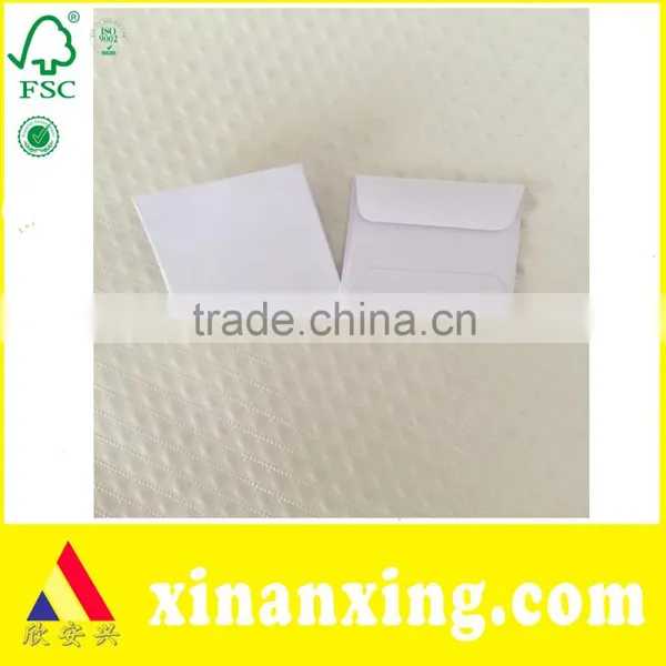 4*4cm Handmade White Small Paper Envelope photo-2