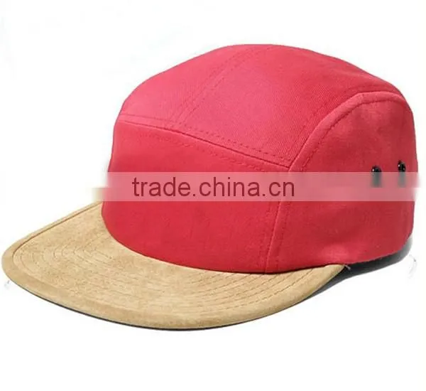 Promotional Flat Brim Plian 5 Panel Cap photo-2