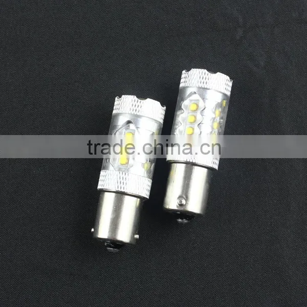 1156 S25 P21W BA15S C REE LED Bulbs 80W Super White LED Turn Light Bulbs For Tesla Honda for Volkswagen Lada photo-3