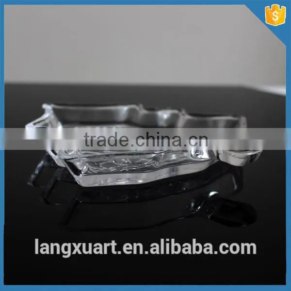 Christmas Tree Shape Crystal Glass Plates photo-5