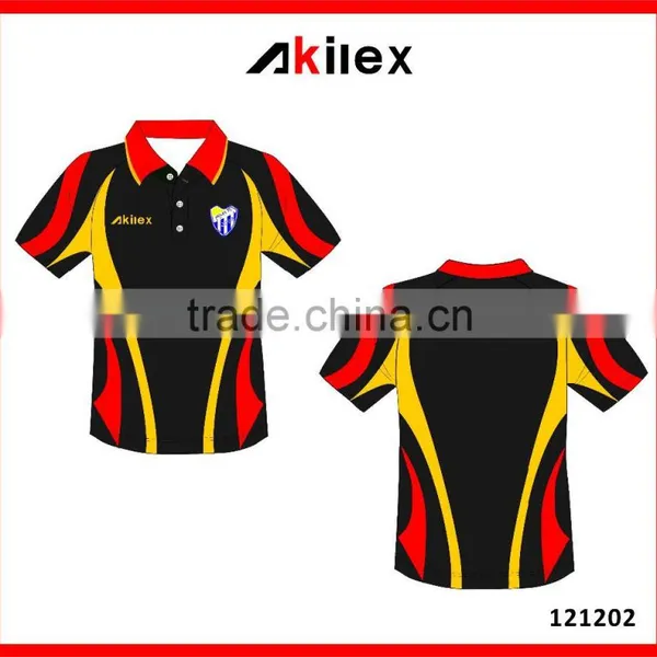Newest Design Sublimation Polo Shirt With OEM Service 2015 photo-2