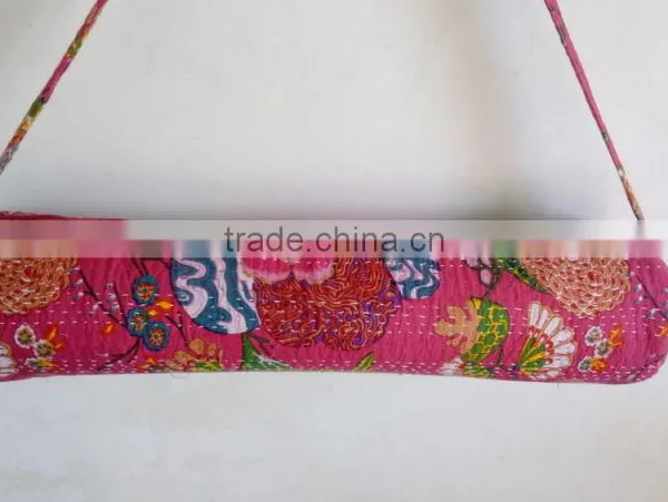 Cotton Embroidery Yoga Bag Traditional Yoga Mat Bag Unisex Cross Body Bag Yoga Mat Bag Hippie Cross Body Bag Shoulder Bag photo-3