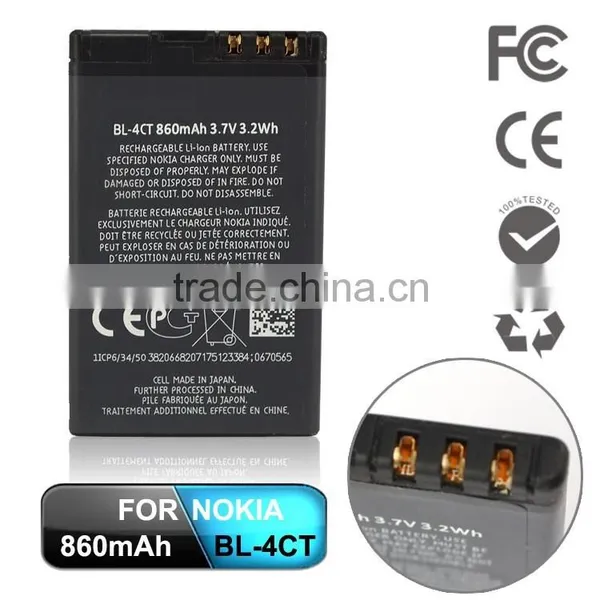 Li-ion Battery BL-4CT for NOKIA X3-01 X3-00 B5310 2720F 2720a photo-5