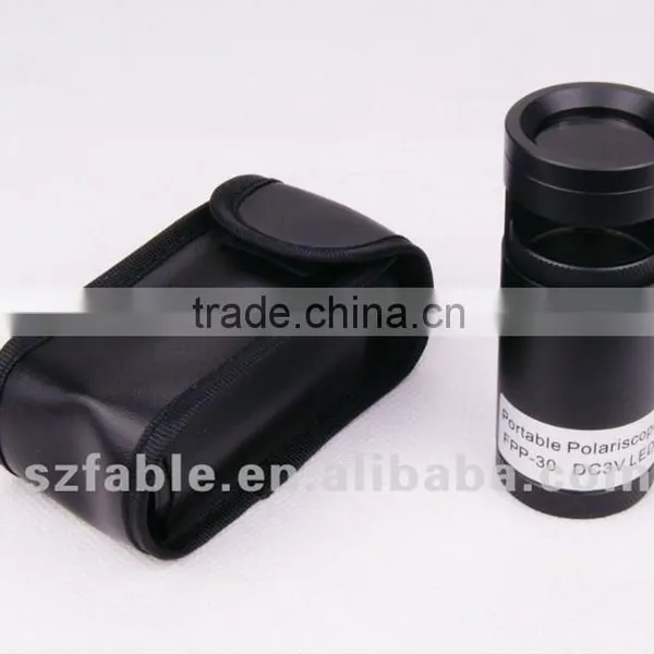 Professional Manufacturer For Portable Gem Polariscope With Leather Bag and Gift Box Packing photo-6