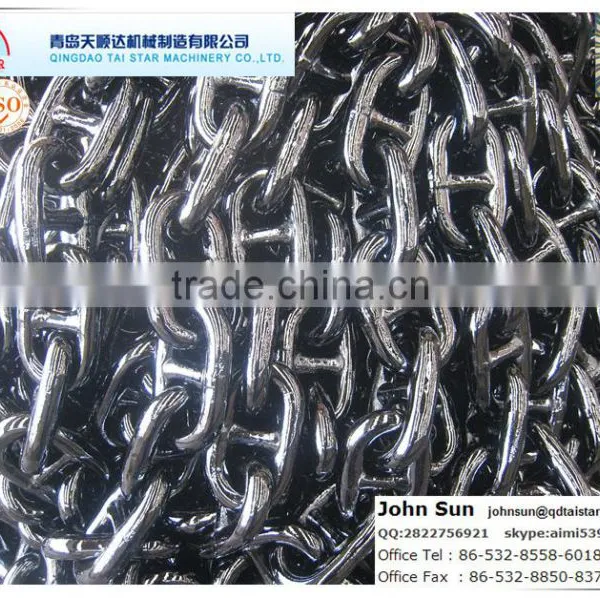 China Factory Ship Heavy Stud Link Grade 3 Boat Used Anchor Chain for Ship photo-3