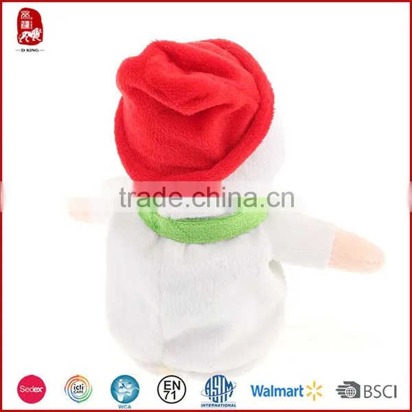Wholesale Custom Plush Toys Lovely Christmas Snowman to Send Their Children photo-6