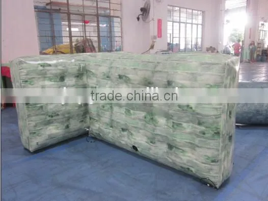 Cheap Price 30pcs Inflatable Camouflage Shooting Paintball Bunker Speedball for Outdoor photo-2