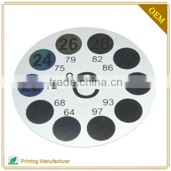 Temperature Sticker Custom Sticker,Window Decal Sticker photo-4