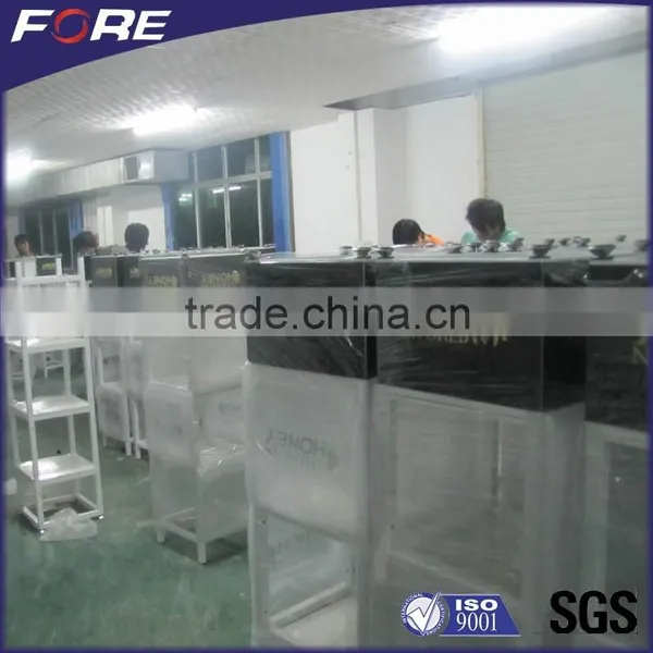 Customize Retail Bakery Store Multilayer Plastic Bread Display Rack photo-2