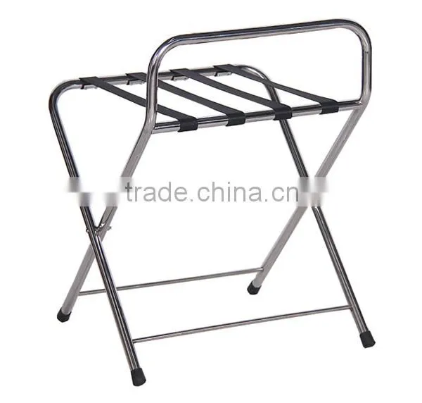 2016 Good Quality Stainless Steel Brushed Luggage Rack for Hotel photo-3