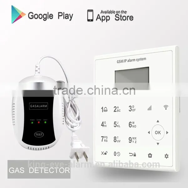 WIFI/GPRS/GSM/SMS Network Fire Alarm Control Panel for Security System With Keypad photo-3