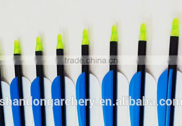 30inch Black Aluminum Target Arrows for Archery photo-2