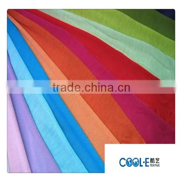 Pieced Dyed Rayon Jersey Fabric