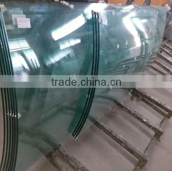 China Radius 860mm Curved Tempered Glass Factory photo-2