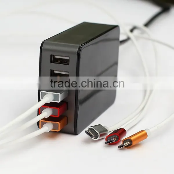 Mobile Phone Adapter 2 in 1 With Outlet Usb Port 2,for Ipad Power Adapter Super Fast,for Tablet Adapter Multi