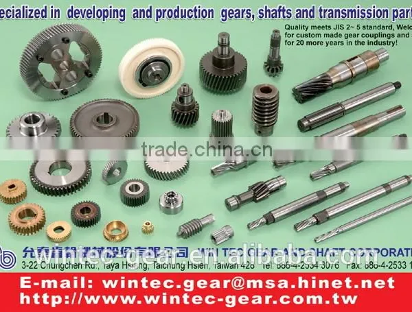 Taiwan OEM Manufacturer of Gear