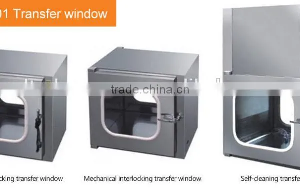 Cleanroom transfer window Dynamic pass box