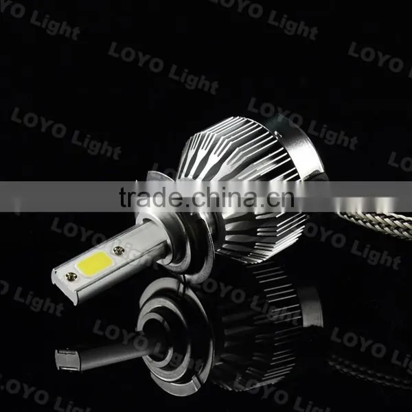 Without Fans Auto Led Headlight C1 COB Led Headlight for Cars H4 H13 9004 9007 photo-4