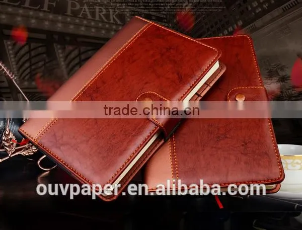 2017 Leather Diary Hard Cover Notebook photo-3